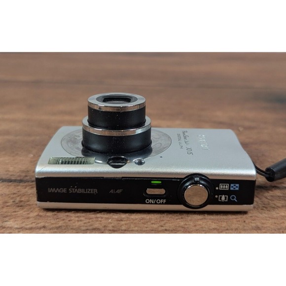 TESTED CANON IXUS 80 IS IXUS80 8.0MP Digital photo Camera Silver PC1271 SD1100 - Picture 6 of 8